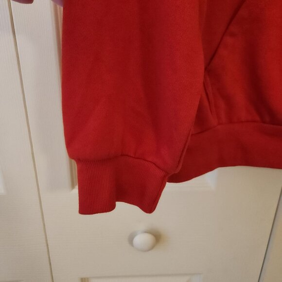 Captain America Red Hoodie Sweatshirt Marvel Size Small NWT - Picture 4 of 10